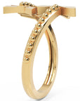Inel Élise Minimalist din Aur 14k