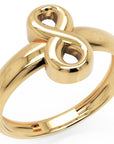 Inel L’Infini Minimalist din Aur 14k