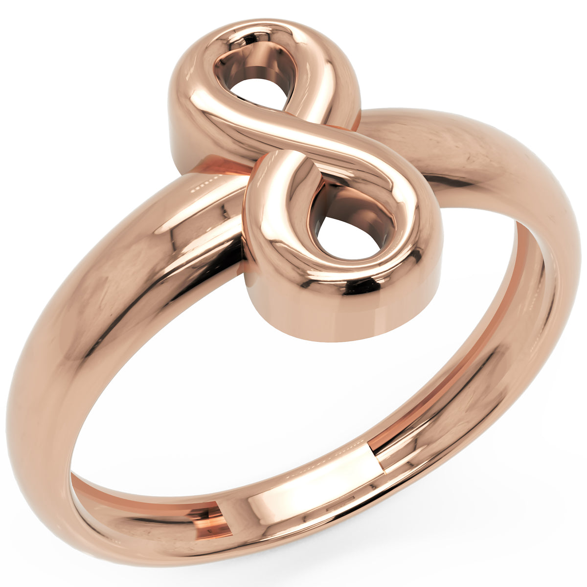 Inel L’Infini Minimalist din Aur 14k