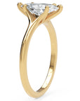 Inel de Logodnă Grimaldi din Aur 14k cu Moissanite Marquise de 1 ct din 14k Aur Galben - Castelo.ro