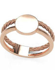 Inel Clémence Minimalist din Aur 18k