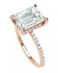 Mayfair EMERALD PAVE 3 ct RG video