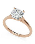 Inel de Logodnă Duchesse Céleste din Aur 14k cu Moissanite Cushion de 1.53 ct