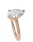 Inel de Logodnă Duchesse Poire din Aur 14k cu Diamant Creat în Laborator Pară de 1.49 ct