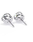 Cercei Stud Imperial din Aur 14k cu Moissanite Tăietură Briliant de 2.8 ct