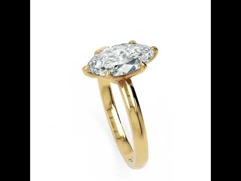 Marylebone MARQUISE 1.5 ct YG video