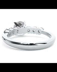 Inel de Logodnă din Aur 14k cu Diamante Naturale Solitaire Etern Pavé de 0.80 ct