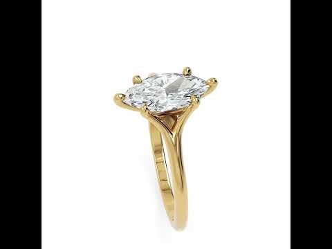 Grimaldi Marquise 1 ct YG video