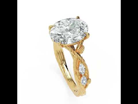 Empress OVAL 2.5 ct YG video