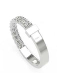 Inel Victoire Tressé Minimalist din Aur 14k
