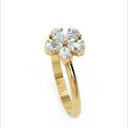 Flower PEAR 0.4 ct YG video