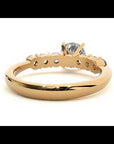 Inel de Logodnă din Aur 14k cu Diamante Naturale Solitaire Etern Pavé de 0.80 ct