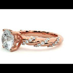 Inel de Logodnă cu Diamante Create în Laborator Tăietură Rotund Brilliant de 1.78 ct