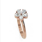 Flower PEAR 0.4 ct RG video