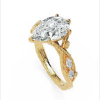 Belvedere PEAR 2.5 ct YG video