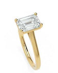 Inel de Logodnă Duchesse Émeraude cu Diamant Natural Smarald de 1.48 ct