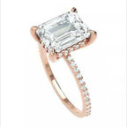 Mayfair EMERALD PAVE 3 ct RG video