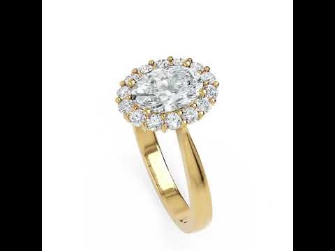 Dorchester Oval 1.5 ct YG video