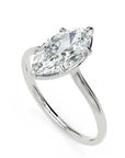 Inel de Logodnă din Aur 18k cu Diamant Marquise Natural de 1.3 ct