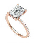 Mayfair EMERALD PAVE 2 ct RG video