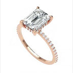 Mayfair EMERALD PAVE 2 ct RG video