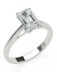 Inel de Logodnă Solitaire Radiant din Aur 14k cu Diamant Creat în Laborator de 1.2 ct