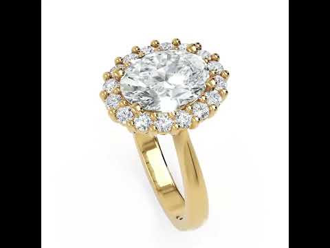 Buckingham Oval 2.5 ct YG video