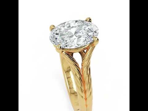 Belgravia OVAL 1.5 ct YG video