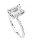 Mayfair EMERALD PAVE 2 ct WG video