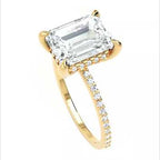 Mayfair EMERALD PAVE 3 ct YG video