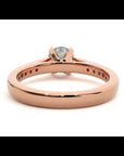 Inel de Logodnă din Aur 14k cu Diamante Naturale Solitaire Etern Pavé de 1.51 ct