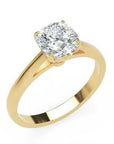 Inel de Logodnă Solitaire Cushion din Aur 14k cu Diamant Creat în Laborator de 1.4 ct