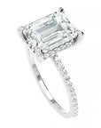 Mayfair EMERALD PAVE 3 ct WG video
