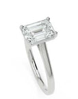 Inel de Logodnă Duchesse Émeraude cu Diamant Natural Smarald de 1.48 ct